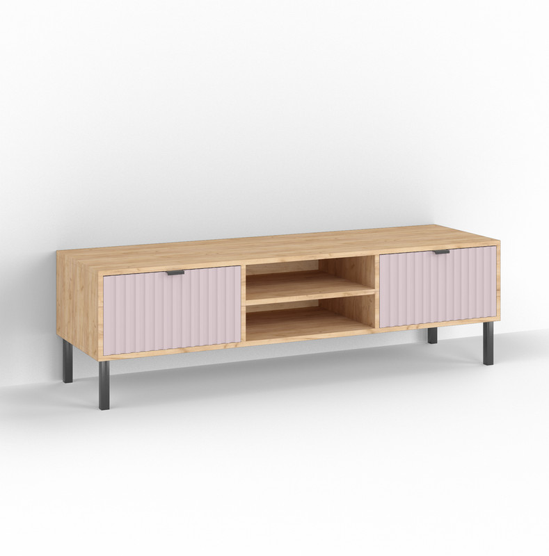 Тумба під ТВ П-5 Дуб Крафт - Лавандовий