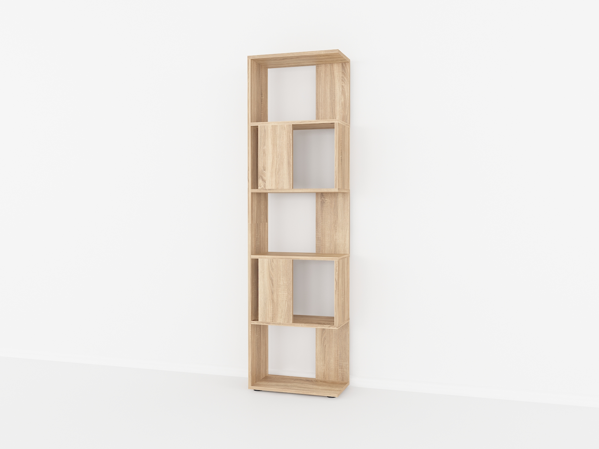 Книжкова полиця А-73 дуб сонома