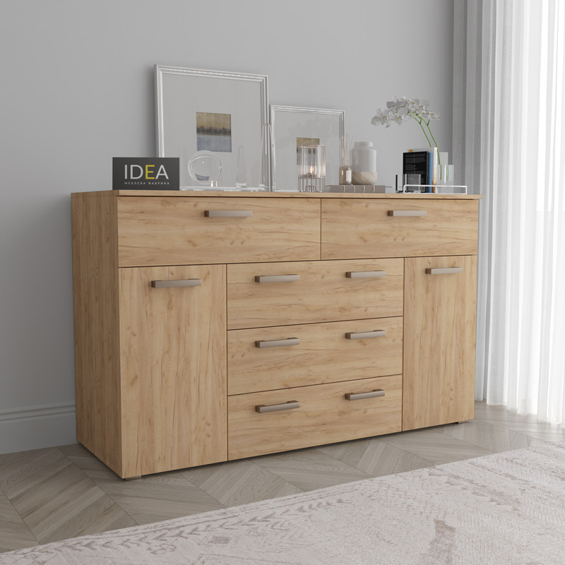 Комод ТКБ-377.1 дуб крафт