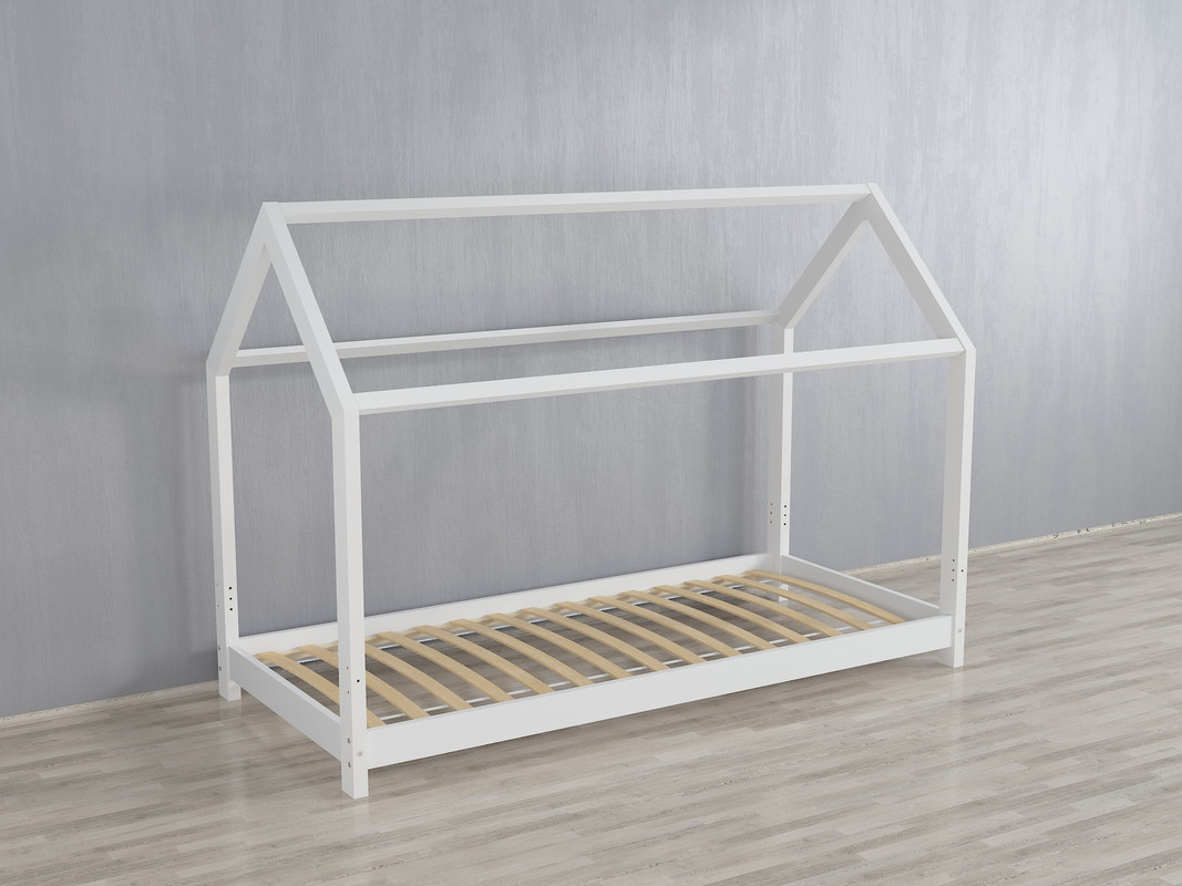 Ліжко будиночок А-199.1 білий