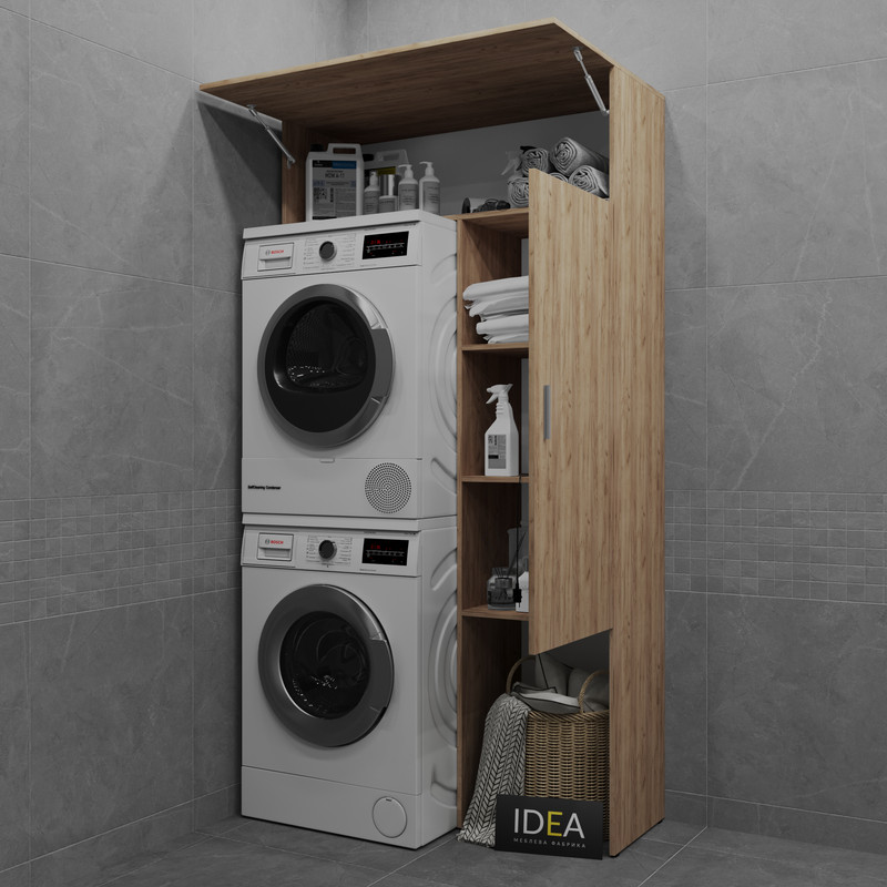 Тумба під пральну машину В-48.1 дуб крафт