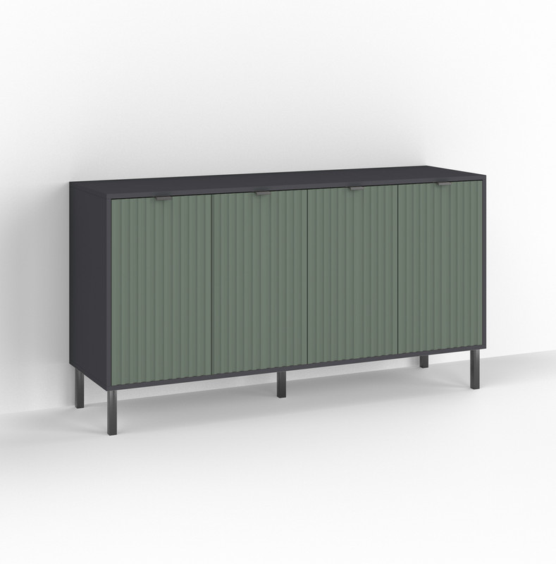 Комод П-7 Антрацит - Камуфляж