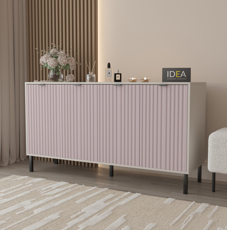 Комод П-7 Кашемір - Лавандовий