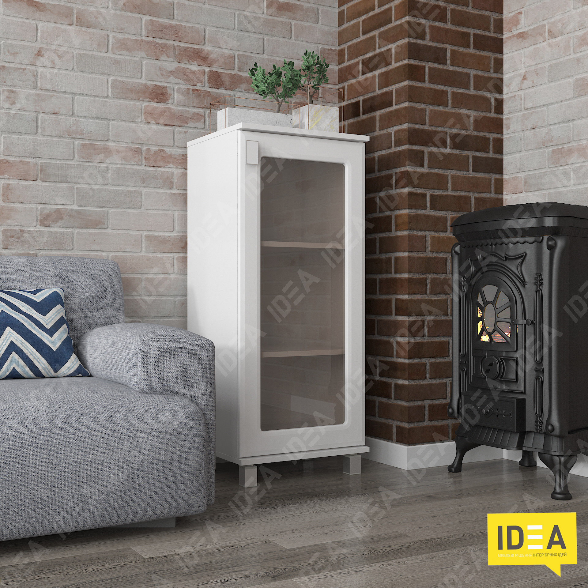 Тумба МР-2424 білий