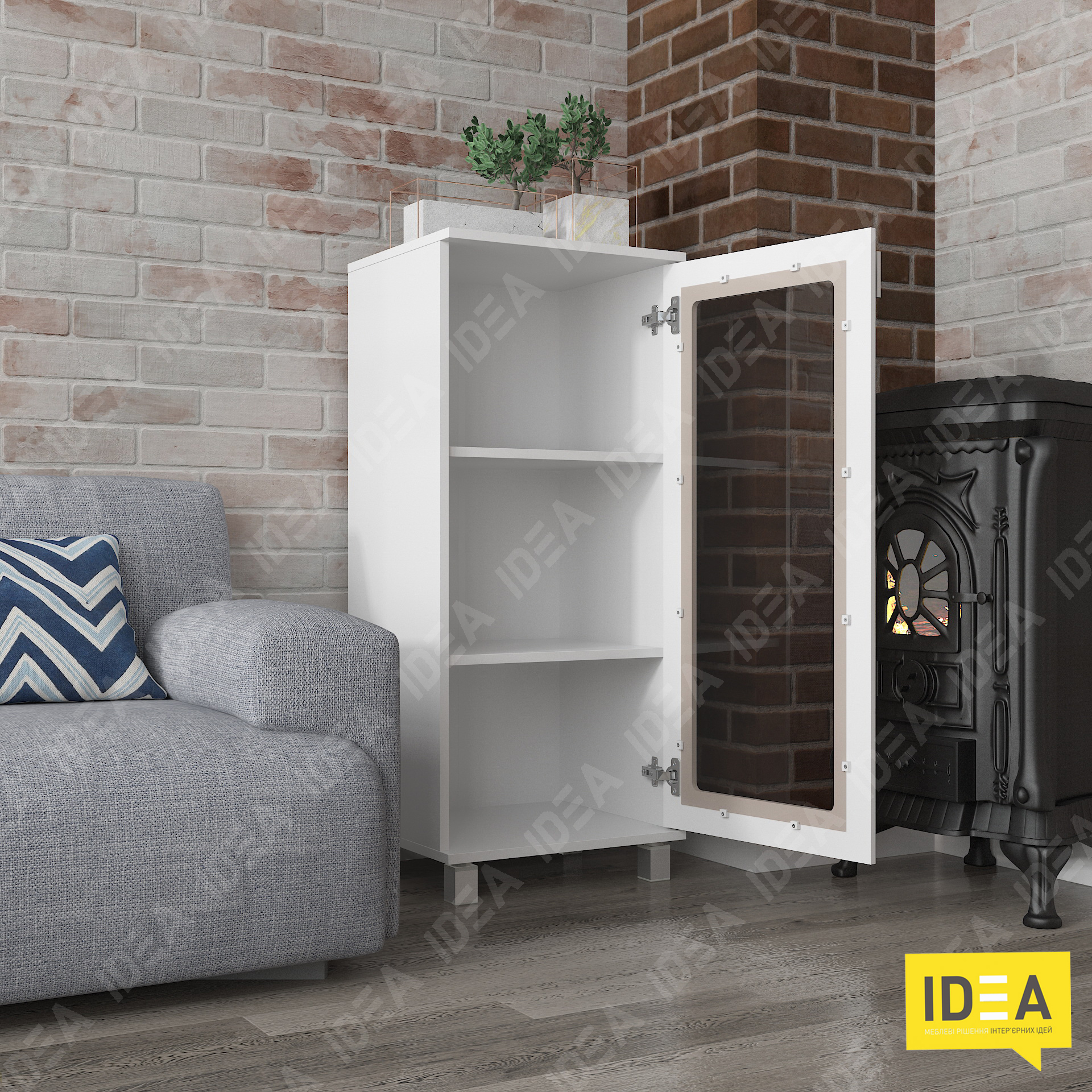 Тумба МР-2424 білий