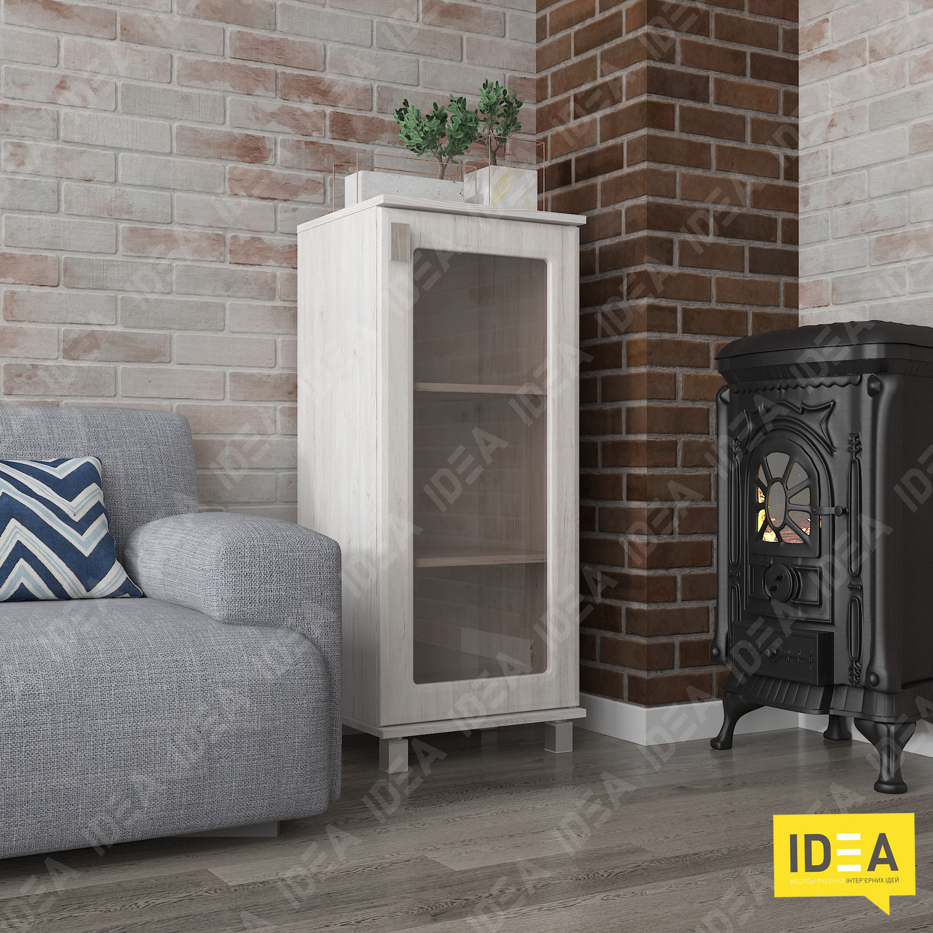 Тумба МР-2424 дуб глазго