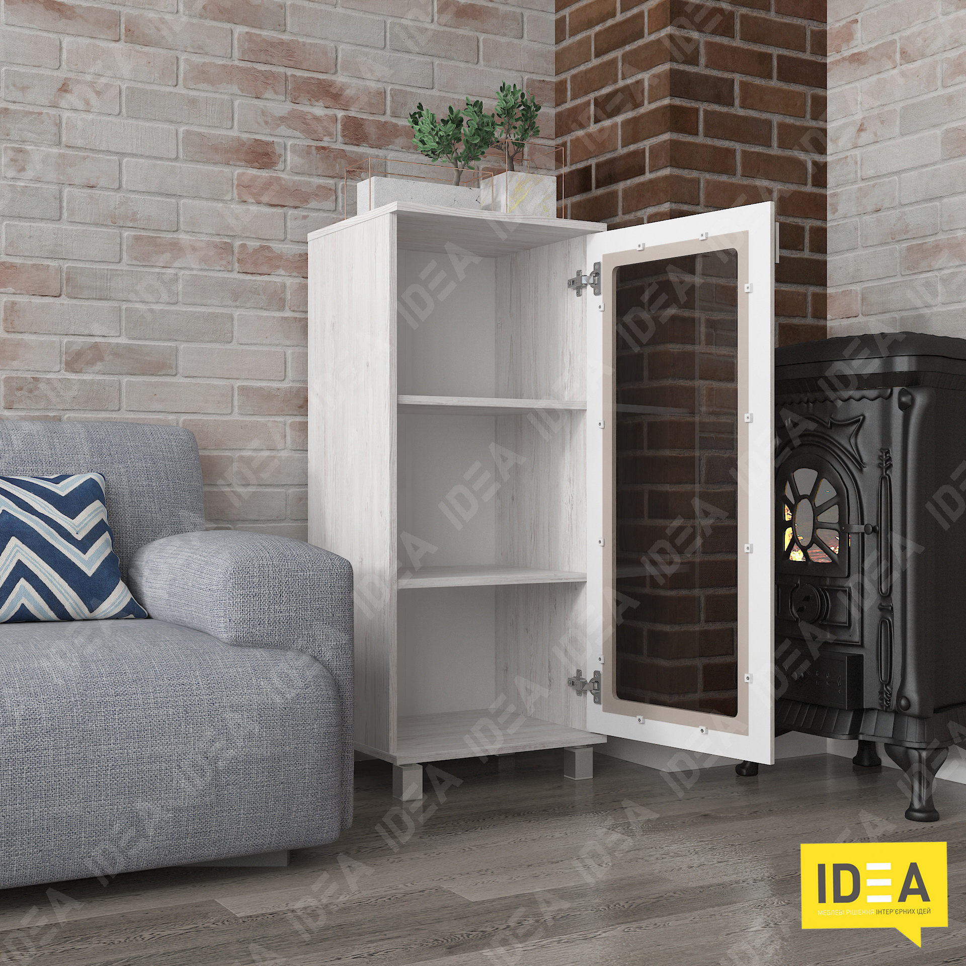 Тумба МР-2424 дуб глазго