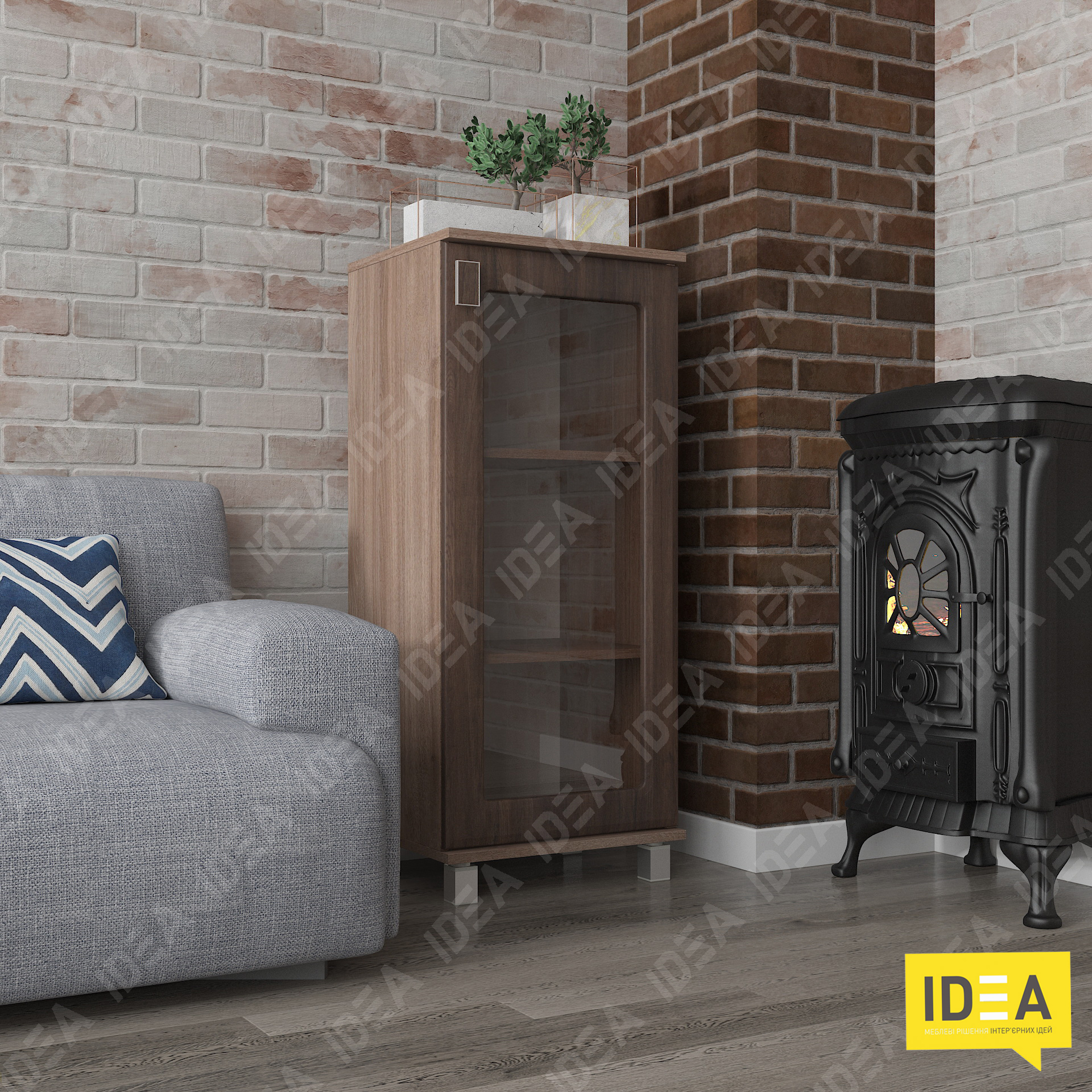 Тумба МР-2424 дуб табако