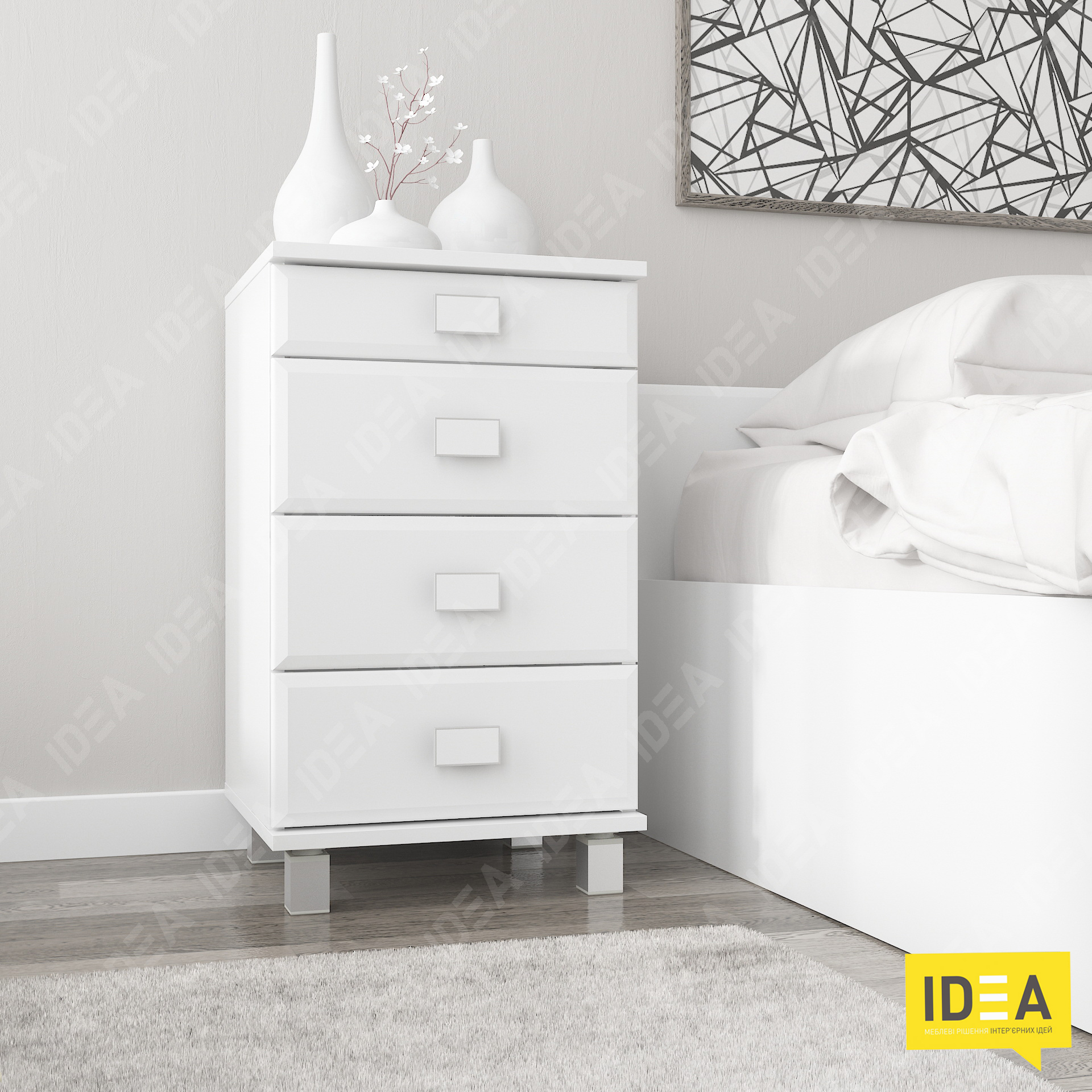 Тумба МР-2432 білий