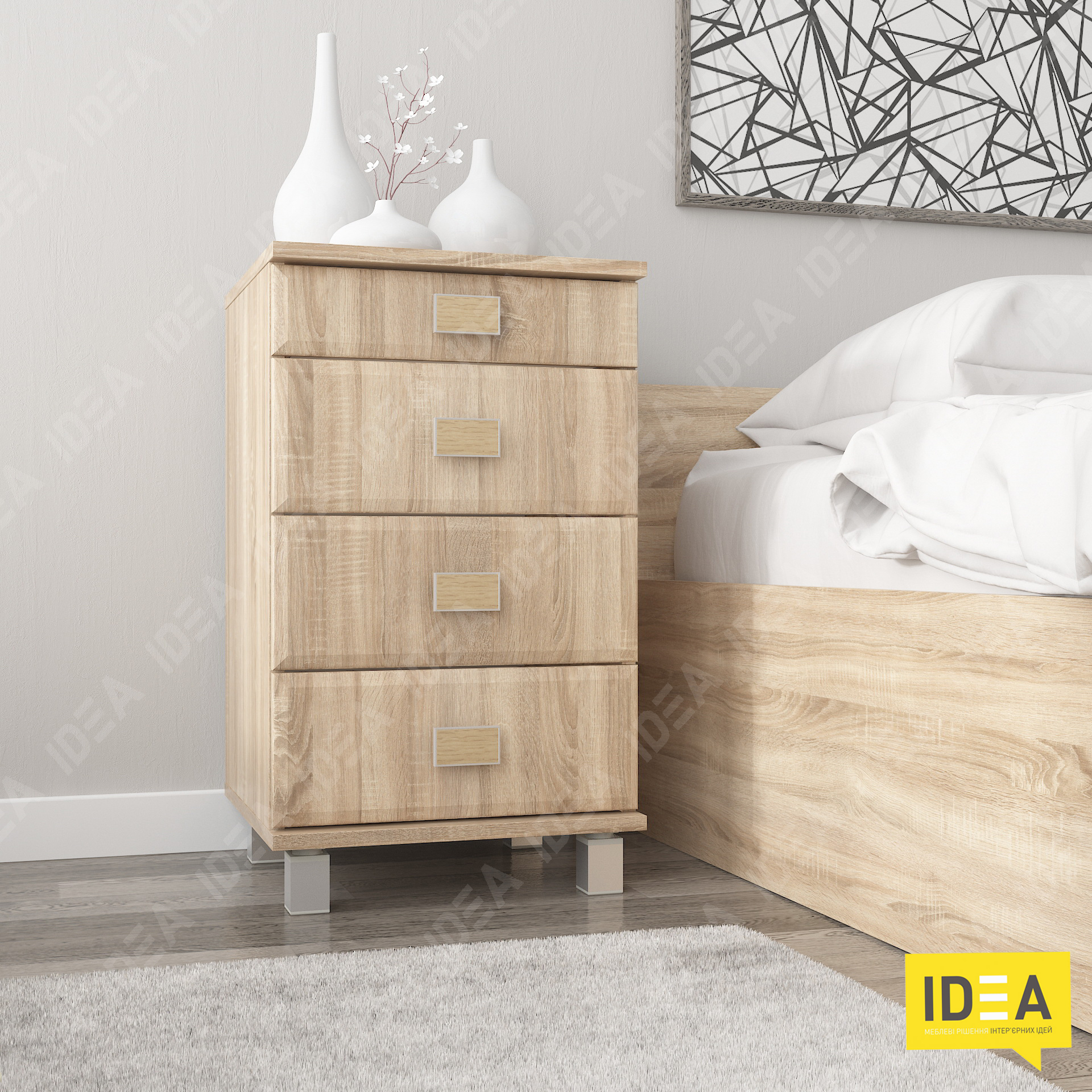 Тумба МР-2432 дуб сонома