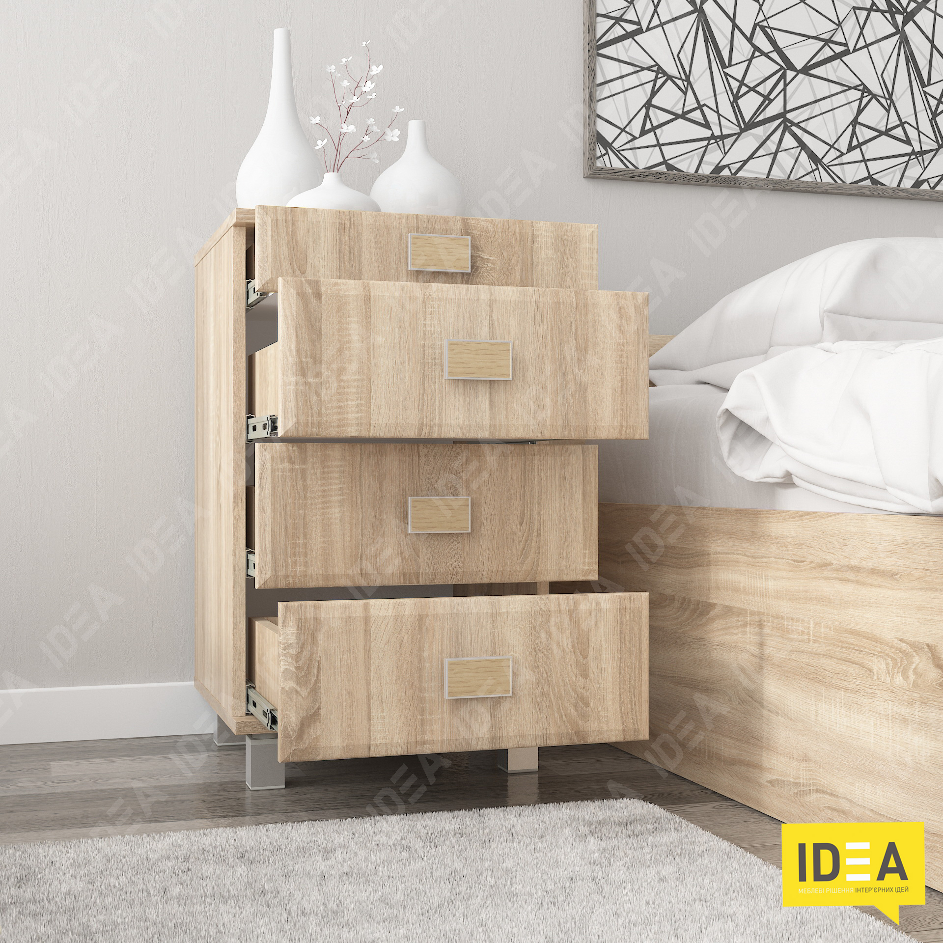 Тумба МР-2432 дуб сонома