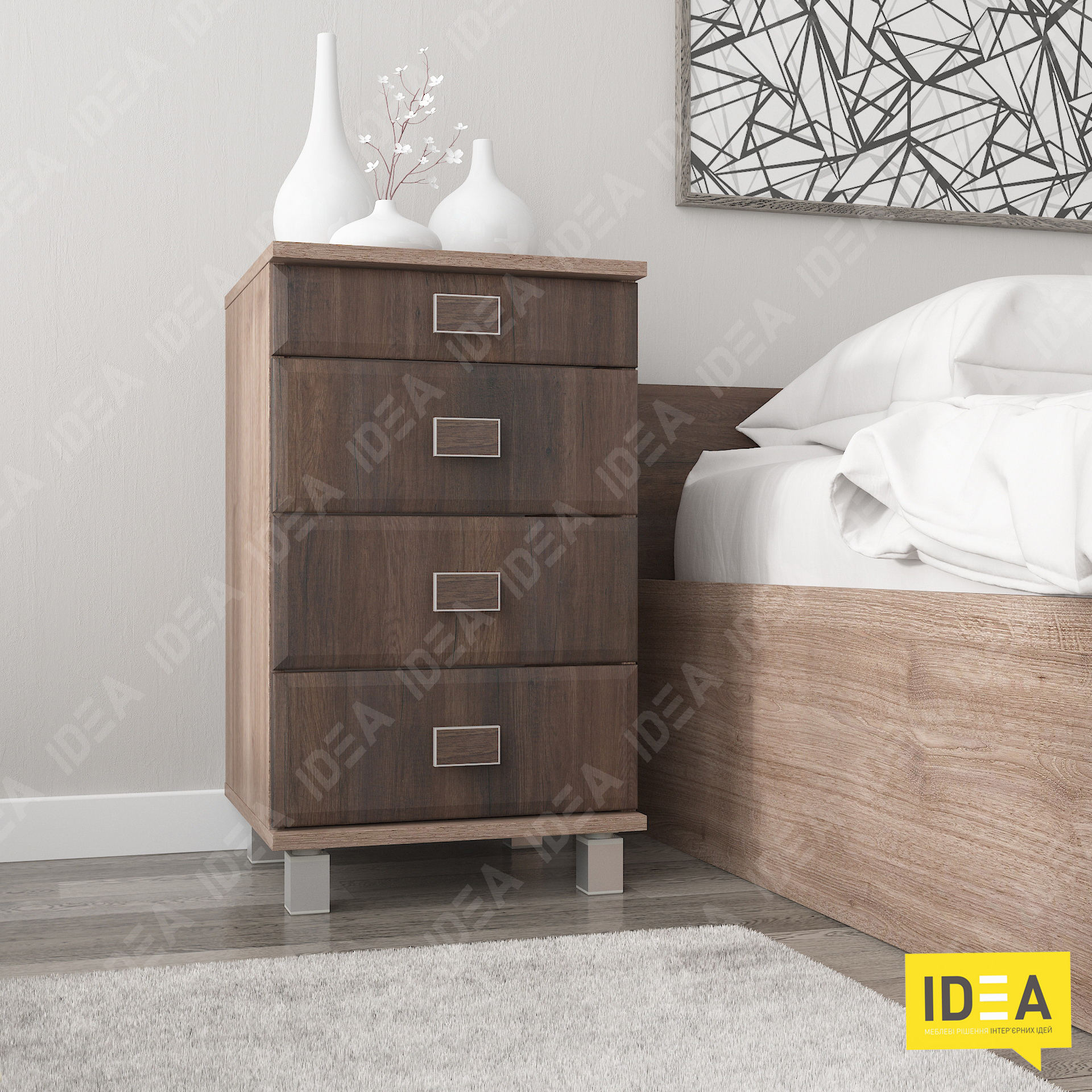 Тумба МР-2432 дуб табако