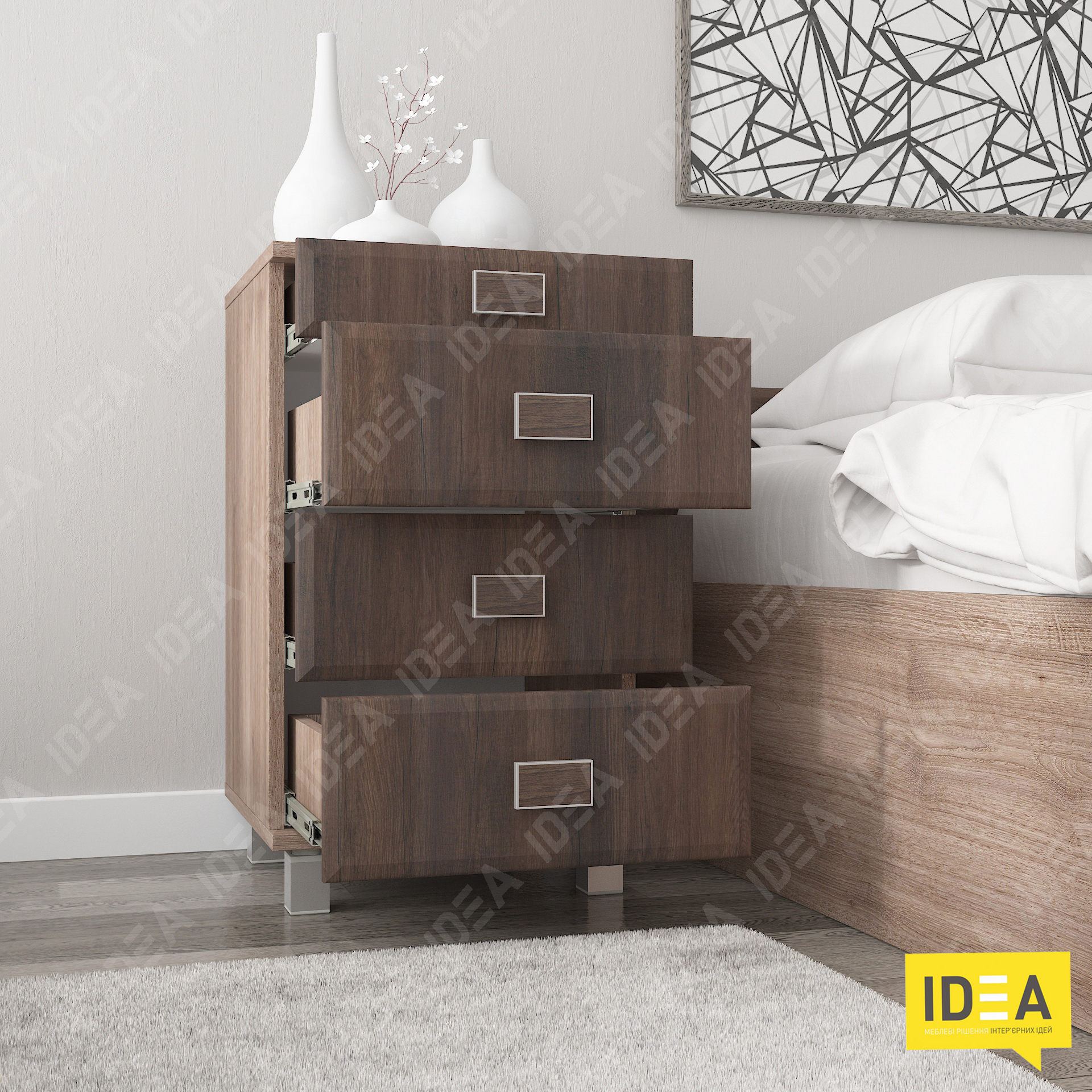 Тумба МР-2432 дуб табако