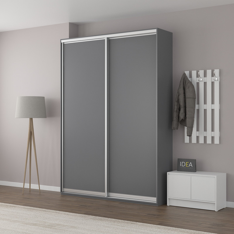 Шафа-купе IDEA серія 1 170 x 60 x 240 см Антрацит