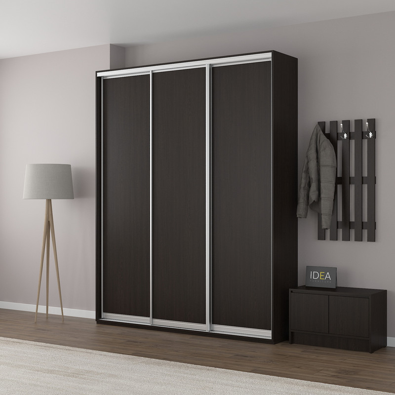 Шафа-купе IDEA серія 2 190 x 60 x 240 см венге темний
