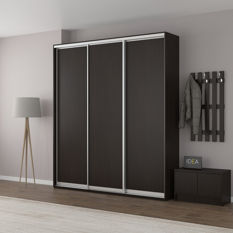 Шафа-купе IDEA серія 2 210 x 60 x 240 см венге темний