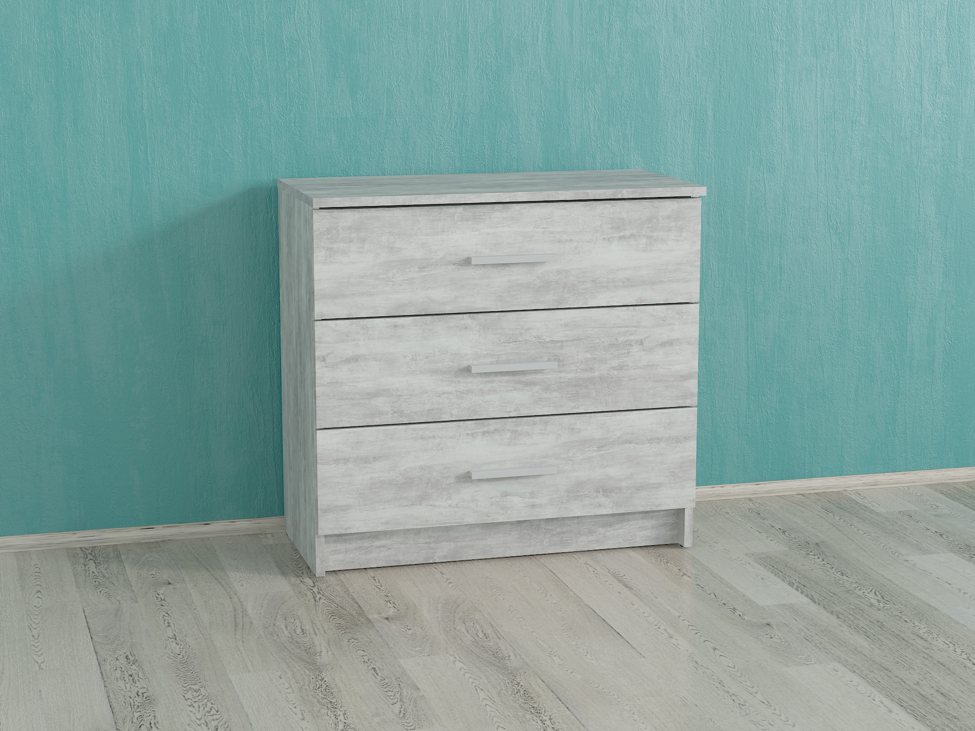 Комод на 3 шухляди А-89 бетон