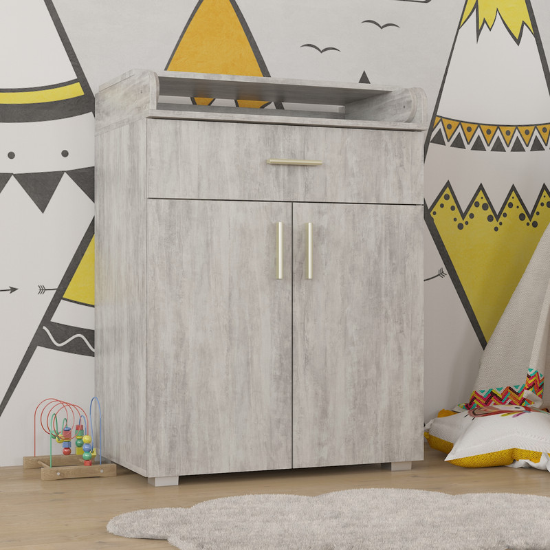 Комод пеленальний А-42 бетон