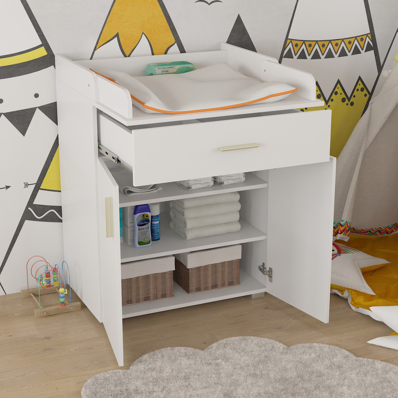 Комод пеленальний А-42 білий