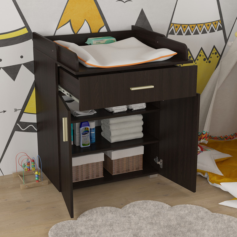 Комод пеленальний А-42 венге темний