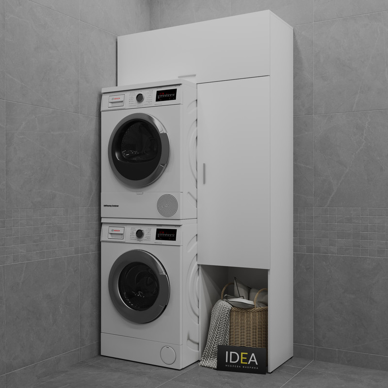 Тумба під пральну машину В-48.1 білий