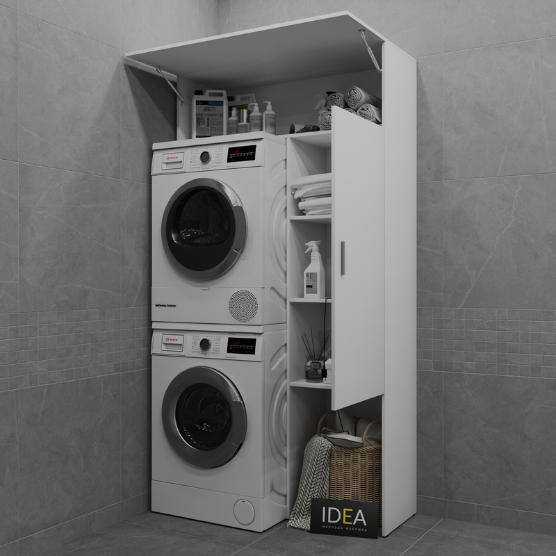 Тумба під пральну машину В-48.1 білий