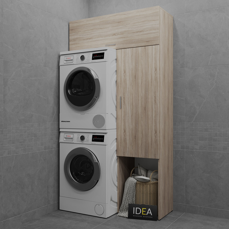 Тумба під пральну машину В-48.1 дуб сонома