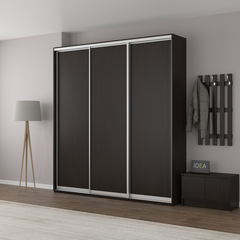 Шафа-купе IDEA серія 2 220 x 45 x 240 см венге темний
