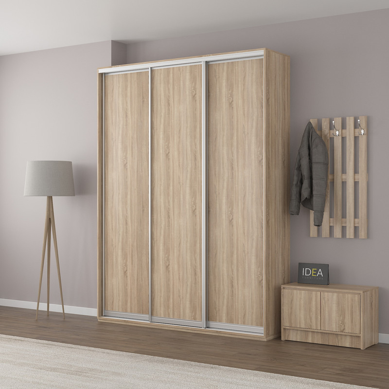 Шафа-купе IDEA серія 3 180 x 60 x 240 см Дуб Сонома