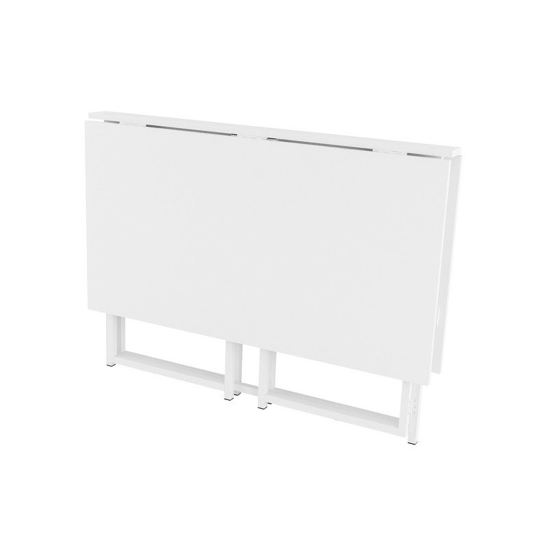 Стіл розкладний Д-41 на дві сторони 756х1375х1044  білий