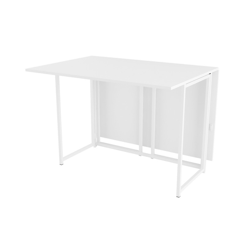 Стіл розкладний Д-40 на дві сторони 756х1175х1044  білий