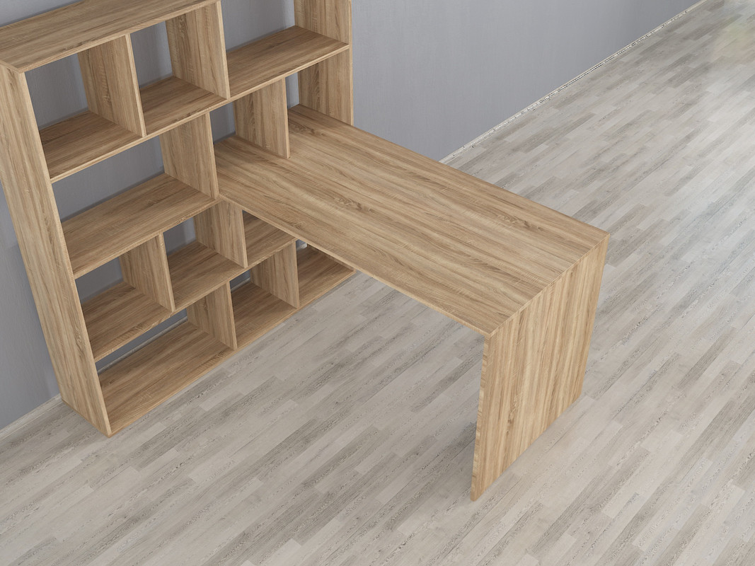 Стіл - підставка під стелаж А-82 дуб сонома