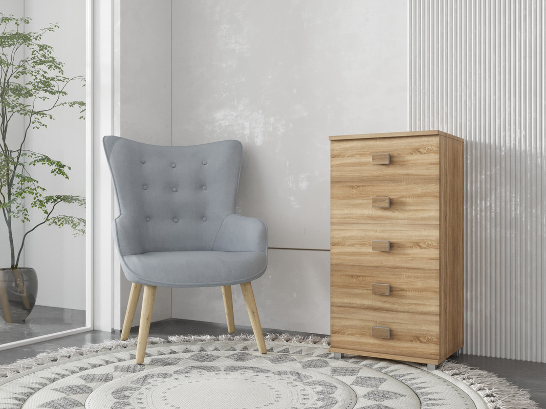 Комод ТКБ - 186 дуб сонома