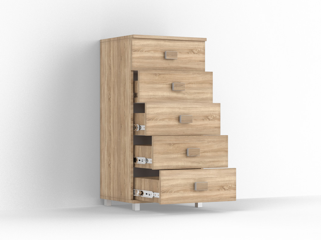 Комод ТКБ - 186 дуб сонома