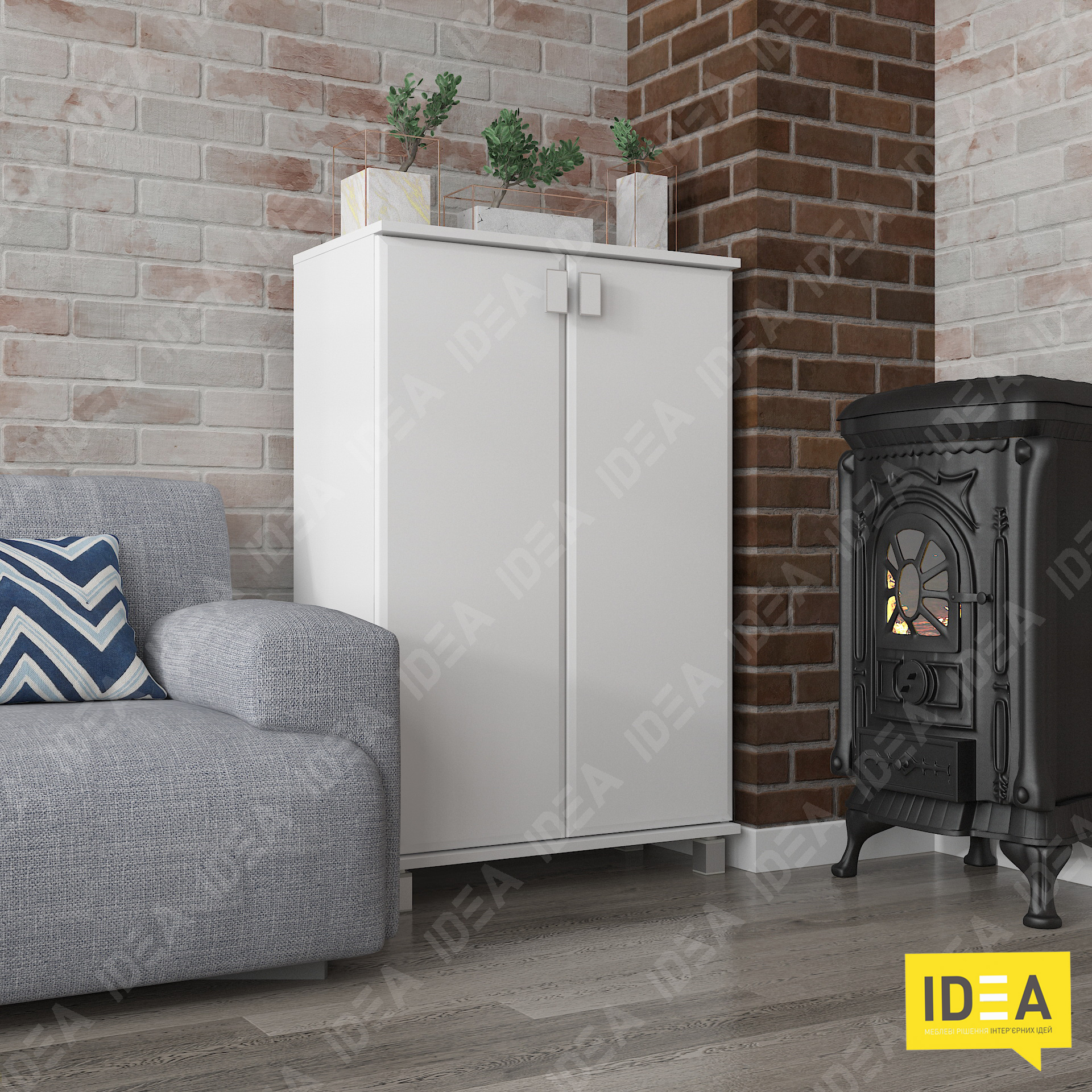 Тумба МР-2419 білий