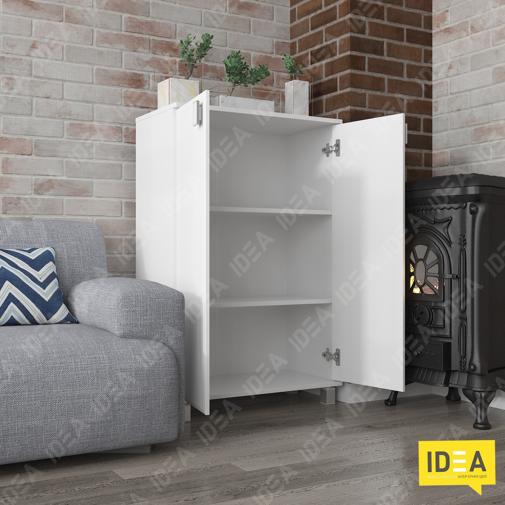 Тумба МР-2419 білий