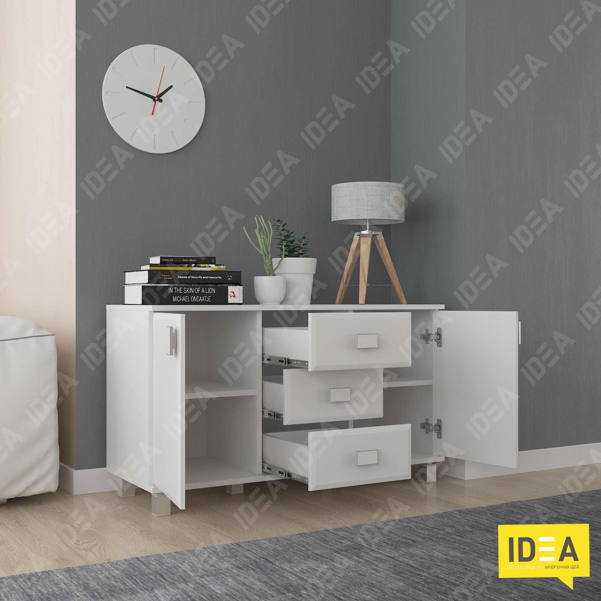 Тумба МР-2421.1 білий