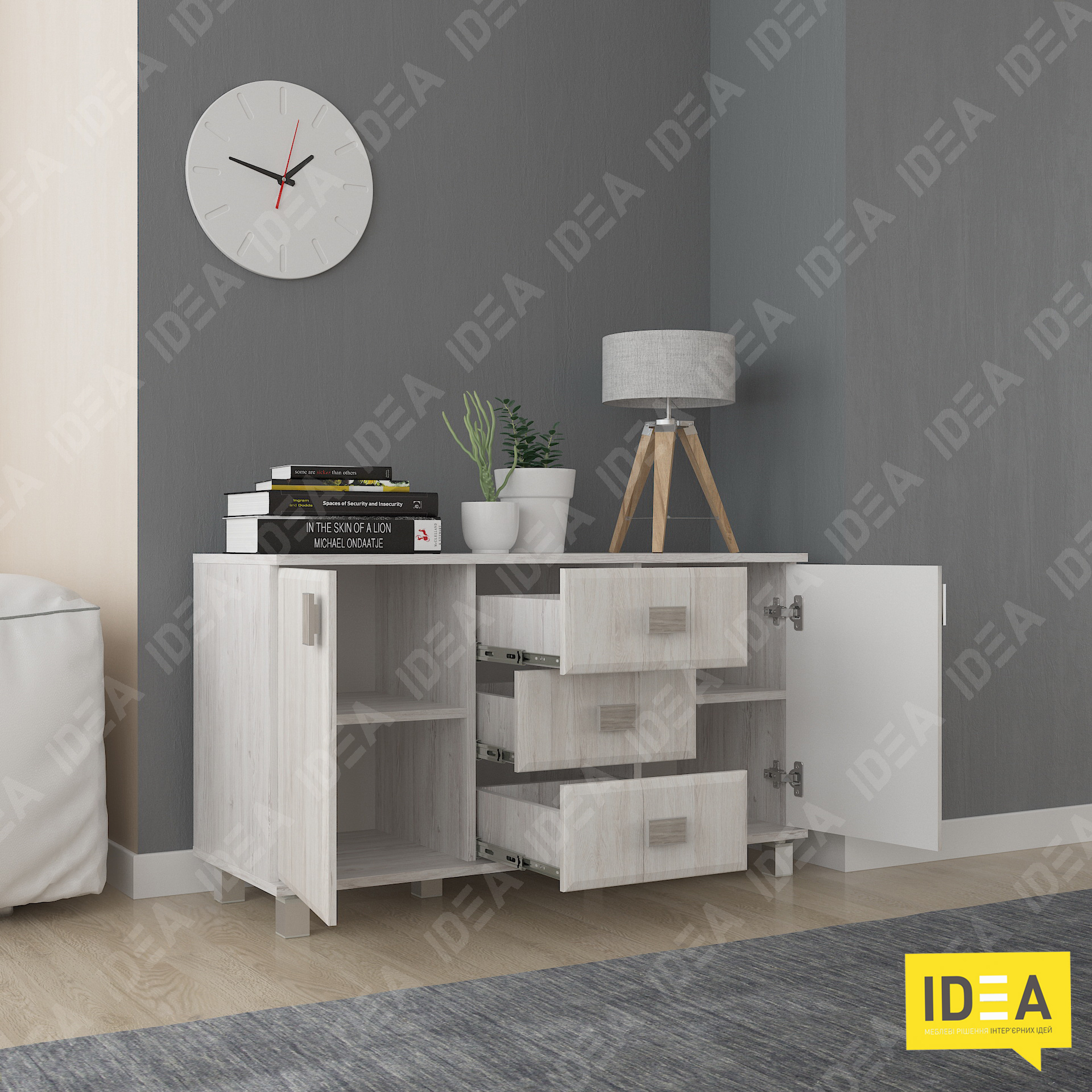 Тумба МР-2421.1 дуб глазго