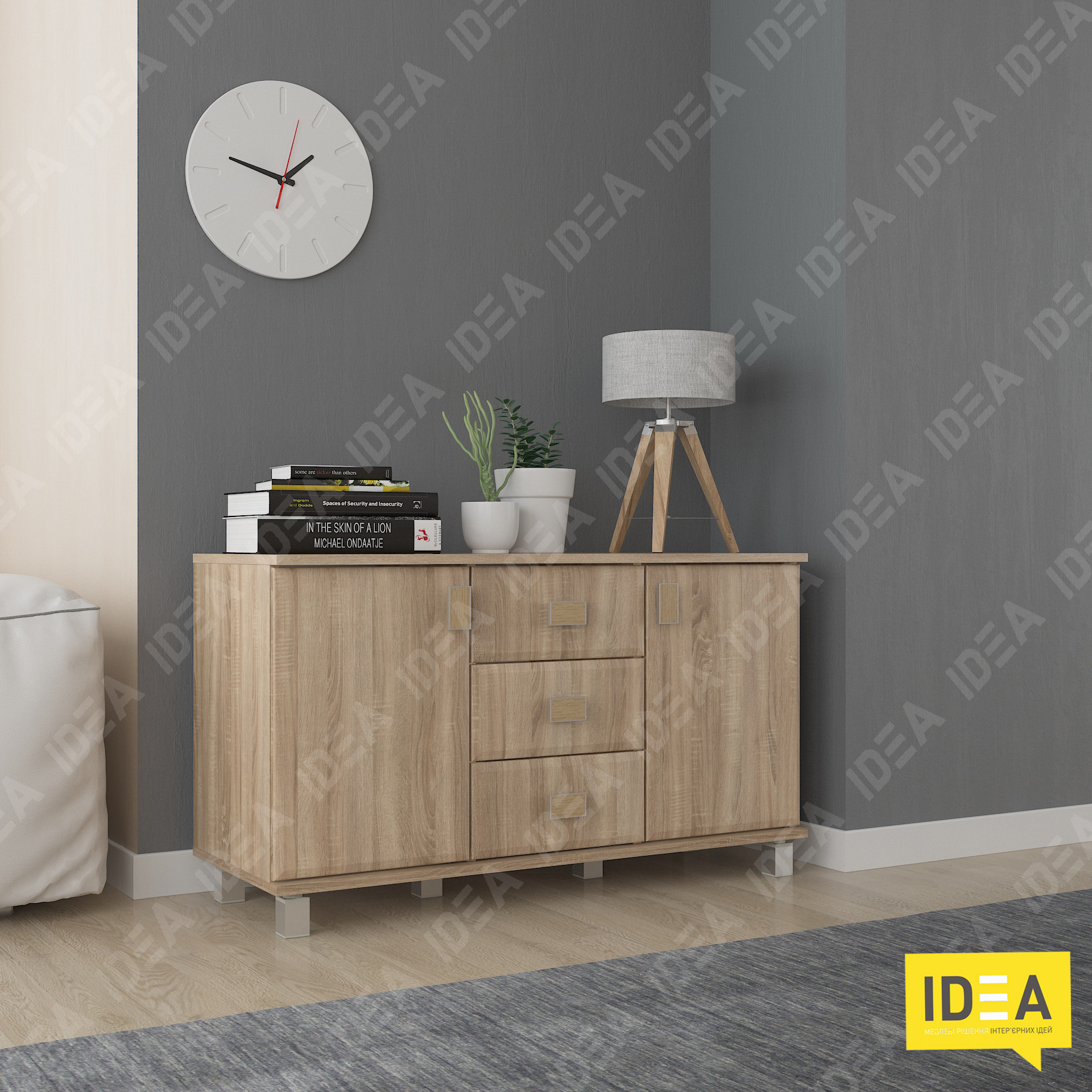 Тумба МР-2421.1 дуб сонома