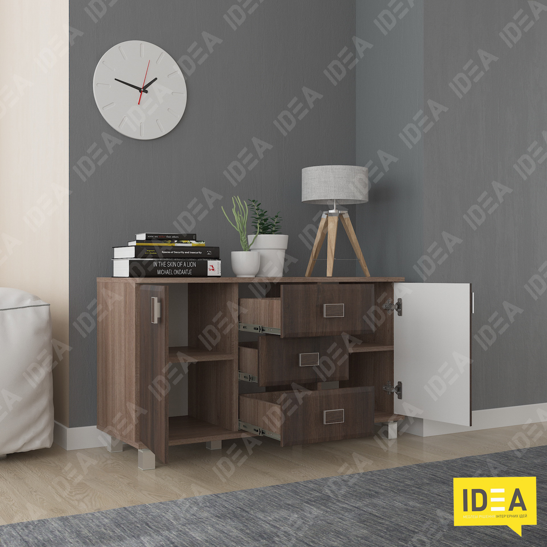 Тумба МР-2421.1 дуб табако