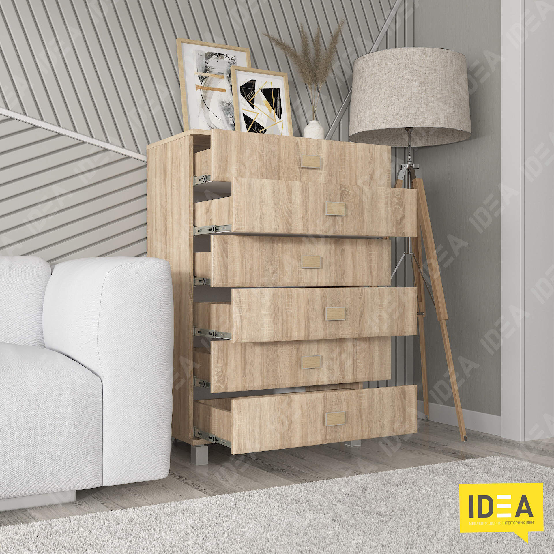 Тумба МР-2422 дуб сонома