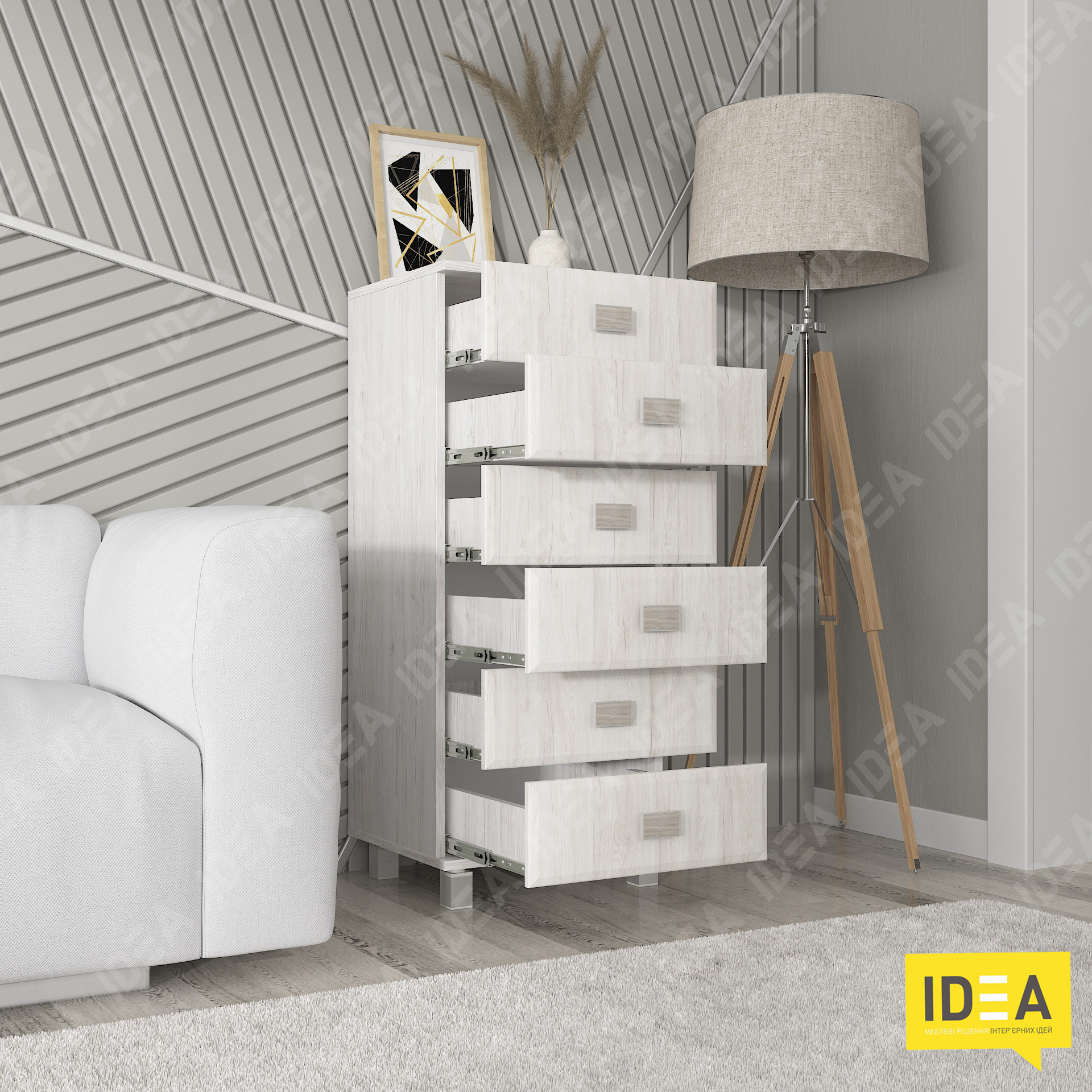 Тумба МР-2423 дуб глазго