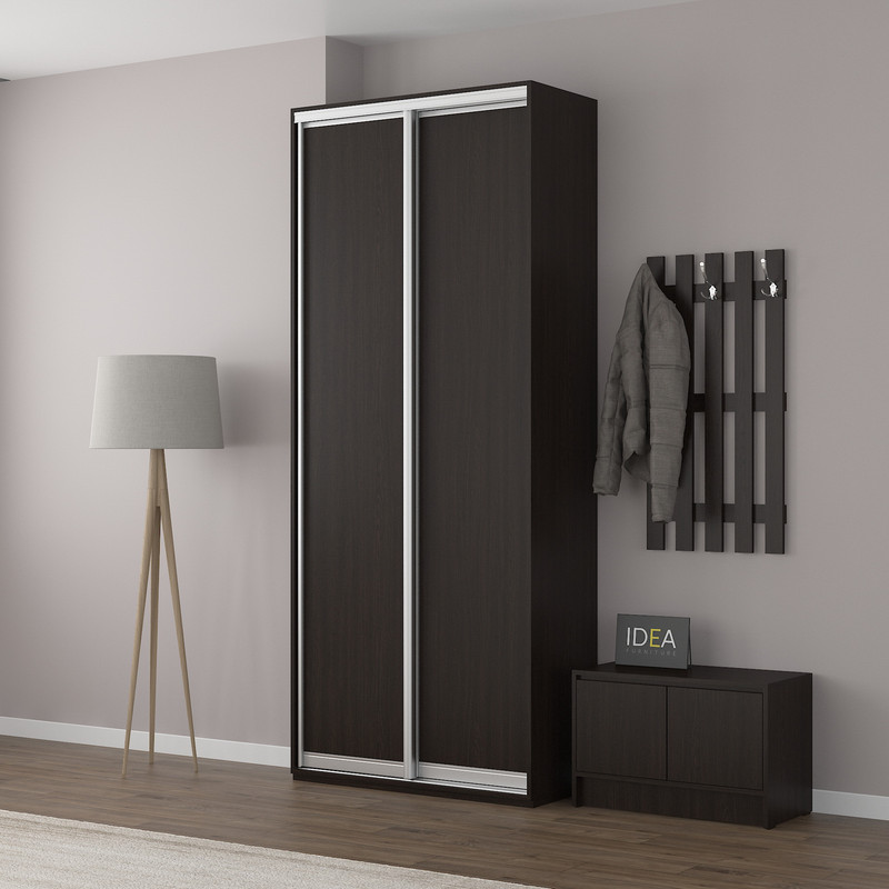 Шафа-купе IDEA серія 5 100 x 60 x 210 см венге темний
