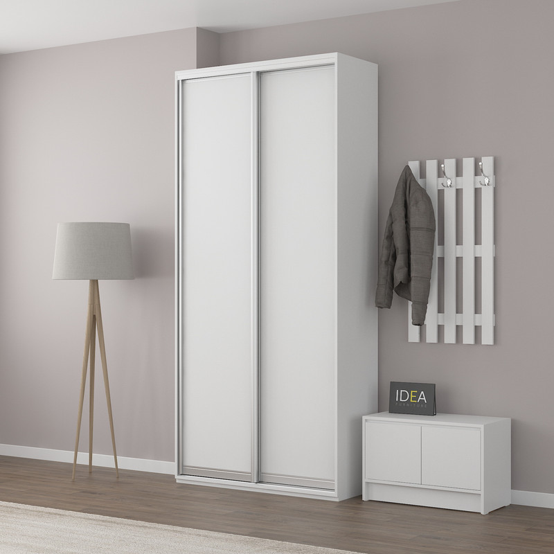 Шафа-купе IDEA серія 5 110 x 60 x 210 см Білий