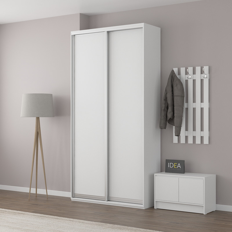 Шафа-купе IDEA серія 5 120 x 60 x 210 см Білий