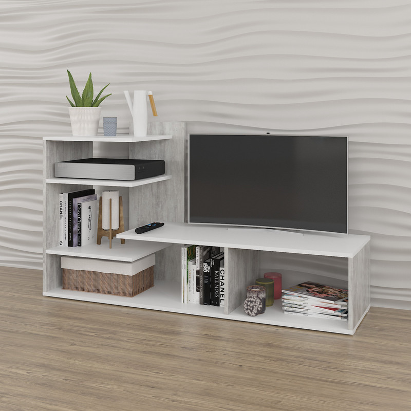 Тумба ТБ А-191 бетон-білий