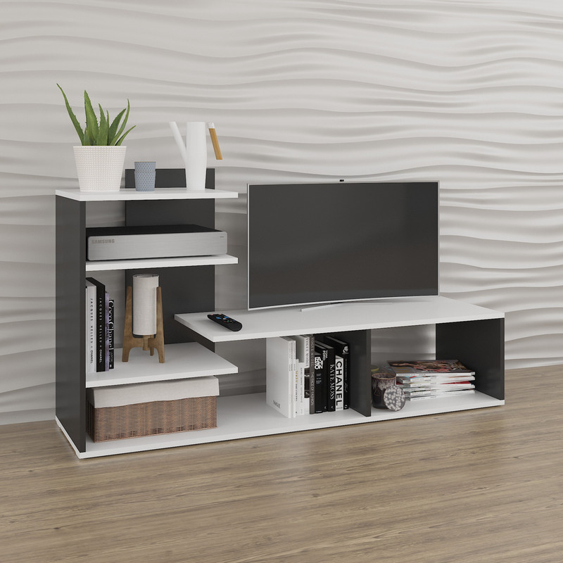 Тумба ТБ А-191 чорний-білий