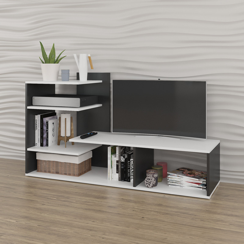 Тумба ТБ А-191 чорний-білий