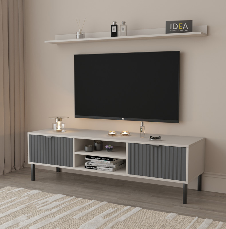 Тумба під ТВ П-5 Кашемір - Асфальт