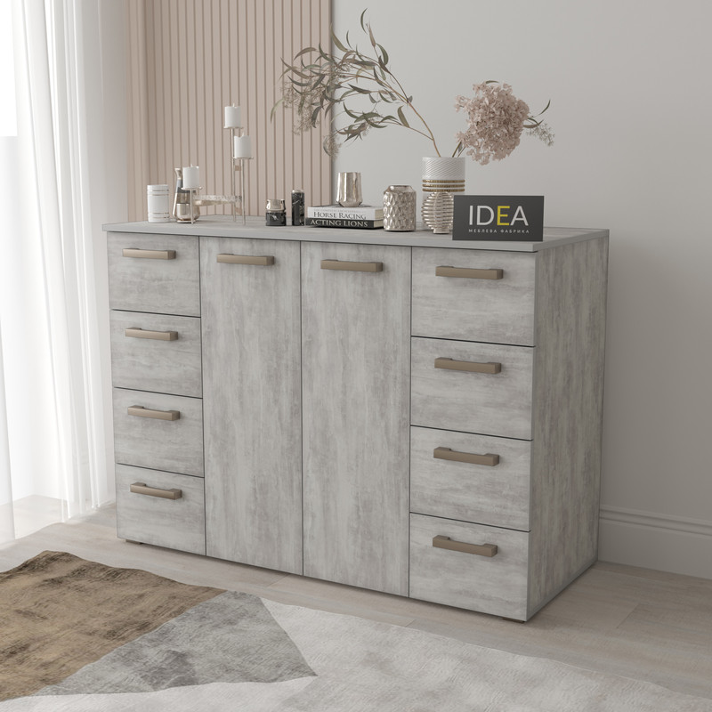 Комод ТКБ-379 бетон